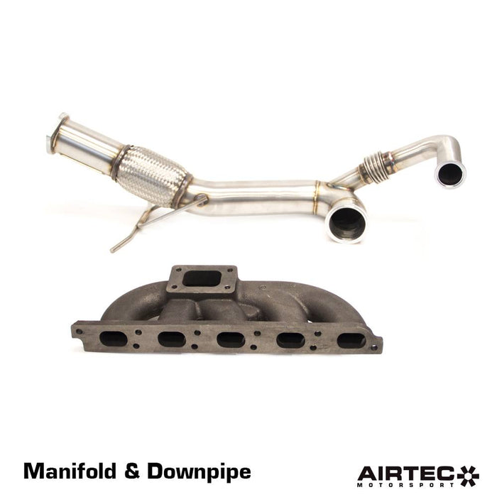 Airtec Motorsport Big Turbo Cast Exhaust Manifold & Downpipe for Ford Focus MK2 ST 225 & MK2 RS