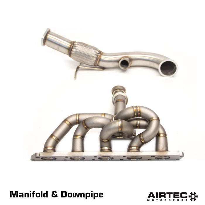 Airtec Motorsport Big Turbo Tubular Exhaust Manifold & Downpipe for Ford Focus MK2 ST 225 & MK2 RS