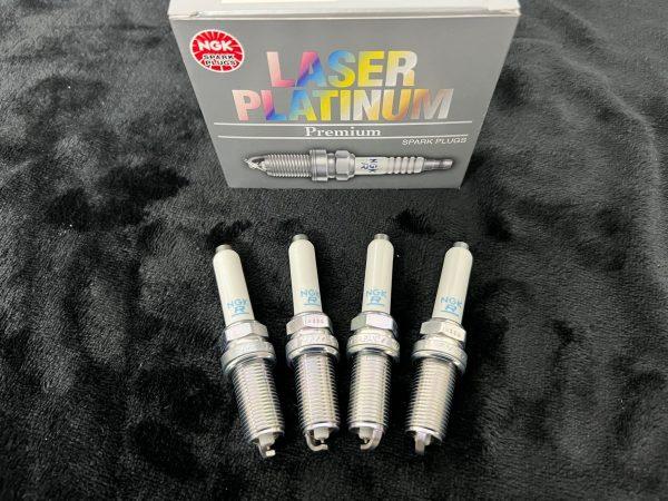 NGK OEM Laser Platinum Spark Plugs (Set of 4x) for Volkswagen Golf MK7 MK7.5 R