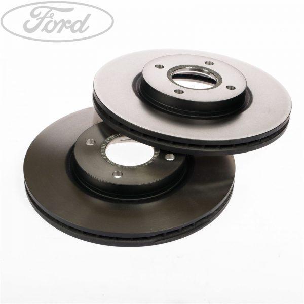 Genuine Ford Front Brake Discs (Pair) for Ford Fiesta MK7 ST 180 – 278mm