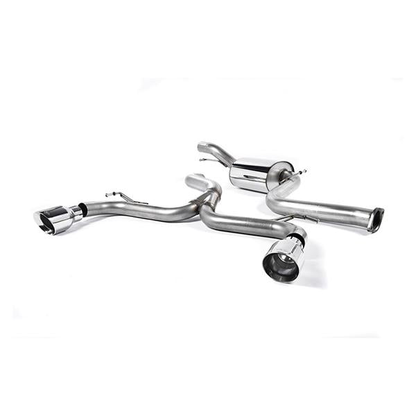 Milltek Ultimate 3" Cat Back Exhaust System for Ford Focus MK2 ST 225 - A&E Motorsport - V2