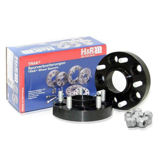 H&R DRM 20mm Wheel Spacers (Pair) for Ford Focus MK2 ST 225 & RS - Black - A&E Motorsport - V2